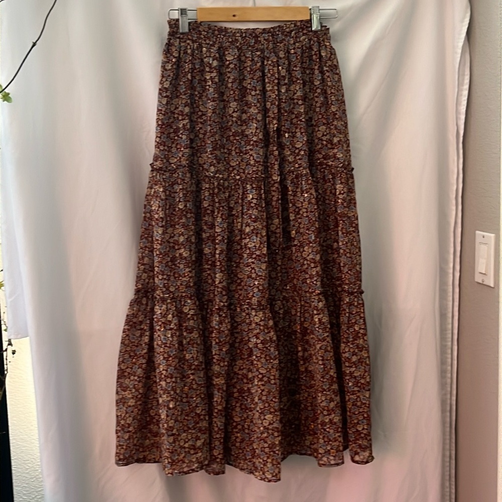 Blu Pepper maxi skirt